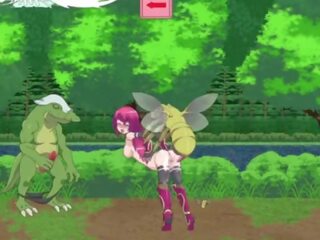 Guild meister &vert; sân khấu 1 &vert; scarlet tóc damsel subdued qua lizard quái vật và ông chủ đến được cô ấy âm hộ thỏa mản với tải của kiêm &vert; hentai trò chơi gameplay p1